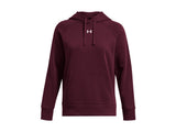 Under Armour Womens Rival Fleece Hoodie - Ultra-Soft Cotton-Blend Fleece
