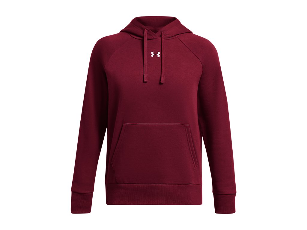 Under Armour Womens Rival Fleece Hoodie - Ultra-Soft Cotton-Blend Fleece