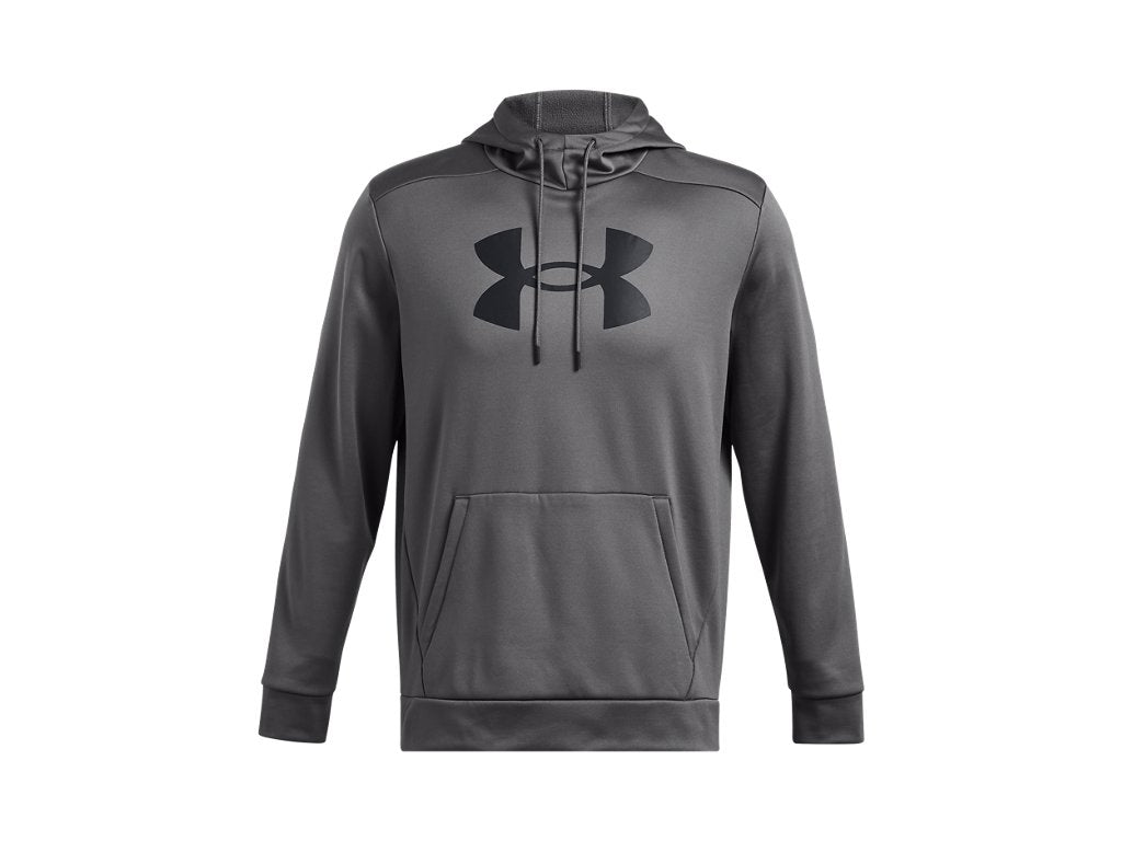 Under Armour Mens Armour Fleece Big Logo Hoodie - Breathable and Warm