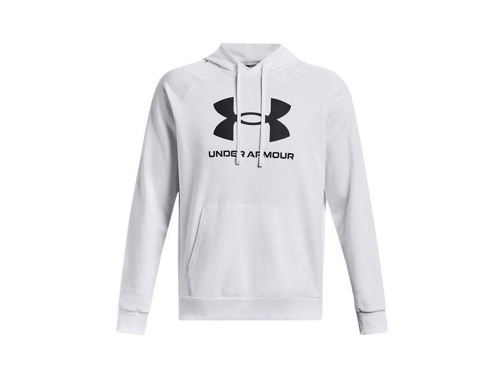 Under Armour Mens Rival Fleece Logo Hoodie - Ultra-Soft Cotton Blend