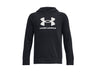 Under Armour Boys Rival Fleece Big Logo Hoodie - Ultra-Soft Cotton Blend