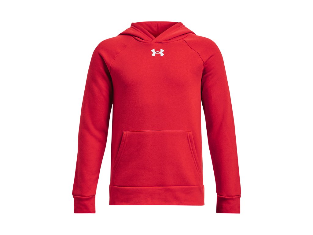 Under Armour Boys Rival Fleece Hoodie - Ultra-soft Cotton Blend