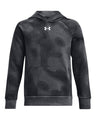 Under Armour Boys Rival Fleece Printed Hoodie - Ultra-Soft Warmth