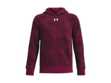 Under Armour Boys Rival Fleece Printed Hoodie - Ultra-Soft Warmth