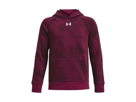 Under Armour Boys Rival Fleece Printed Hoodie - Ultra-Soft Warmth