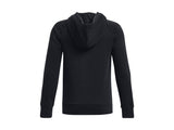 Under Armour Boys Rival Fleece Full-Zip Hoodie - Ultra-Soft Cotton Blend