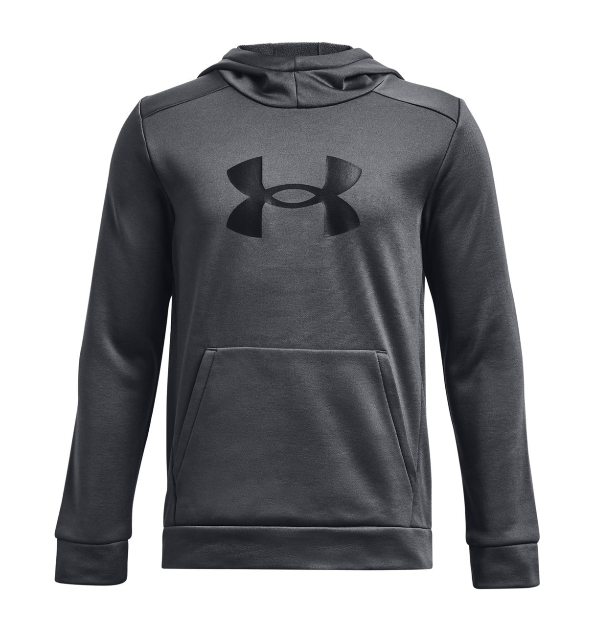 Under Armour Boys Armour Fleece Big Logo Hoodie - Breathable and Stretchy