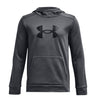 Under Armour Boys Armour Fleece Big Logo Hoodie - Breathable and Stretchy