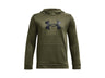 Under Armour Boys Armour Fleece Big Logo Hoodie - Breathable and Stretchy