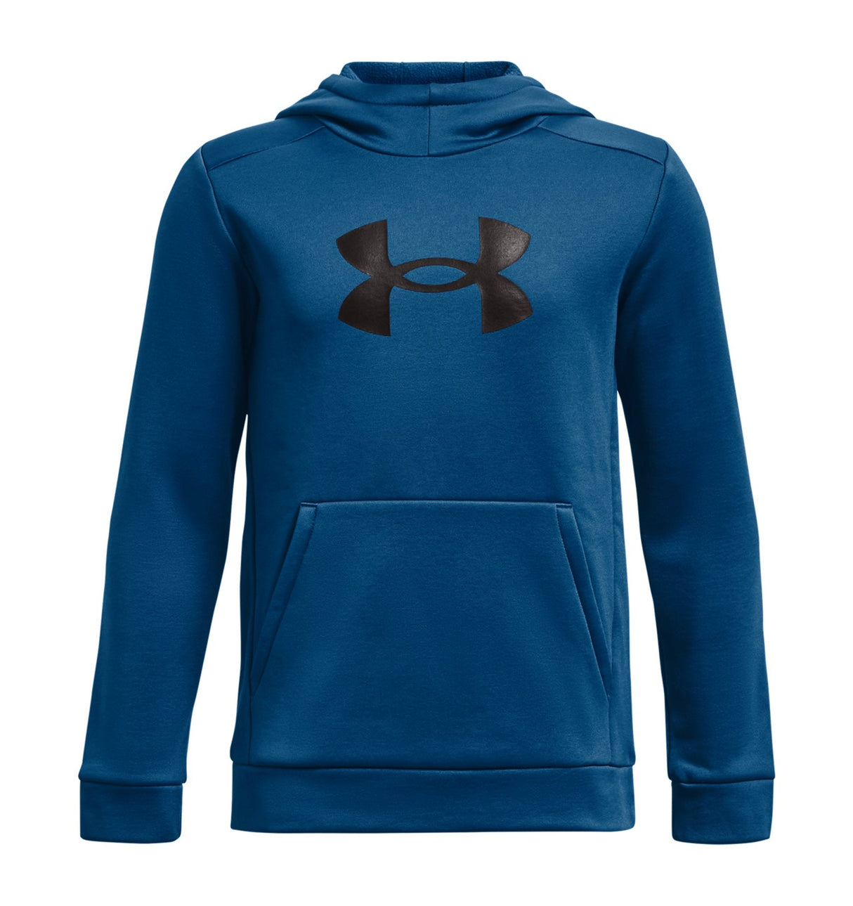 Under Armour Boys Armour Fleece Big Logo Hoodie - Breathable and Stretchy