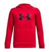 Under Armour Boys Armour Fleece Big Logo Hoodie - Breathable and Stretchy
