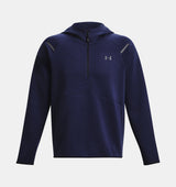 Under Armour Mens Unstoppable Fleece Hoodie - Breathable and Stretchy