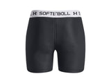 Under Armour Girls Utility Po Slider Shorts - Super-light HeatGear Fabric