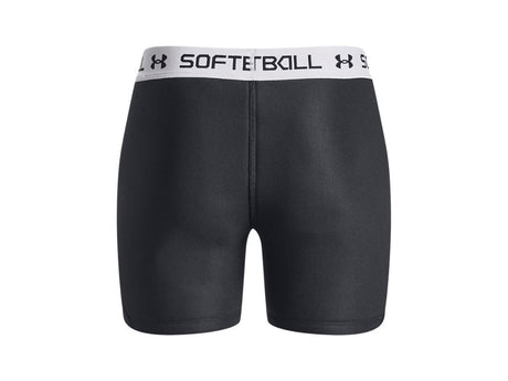 Under Armour Girls Utility Po Slider Shorts - Super-light HeatGear Fabric