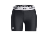 Under Armour Girls Utility Po Slider Shorts - Super-light HeatGear Fabric