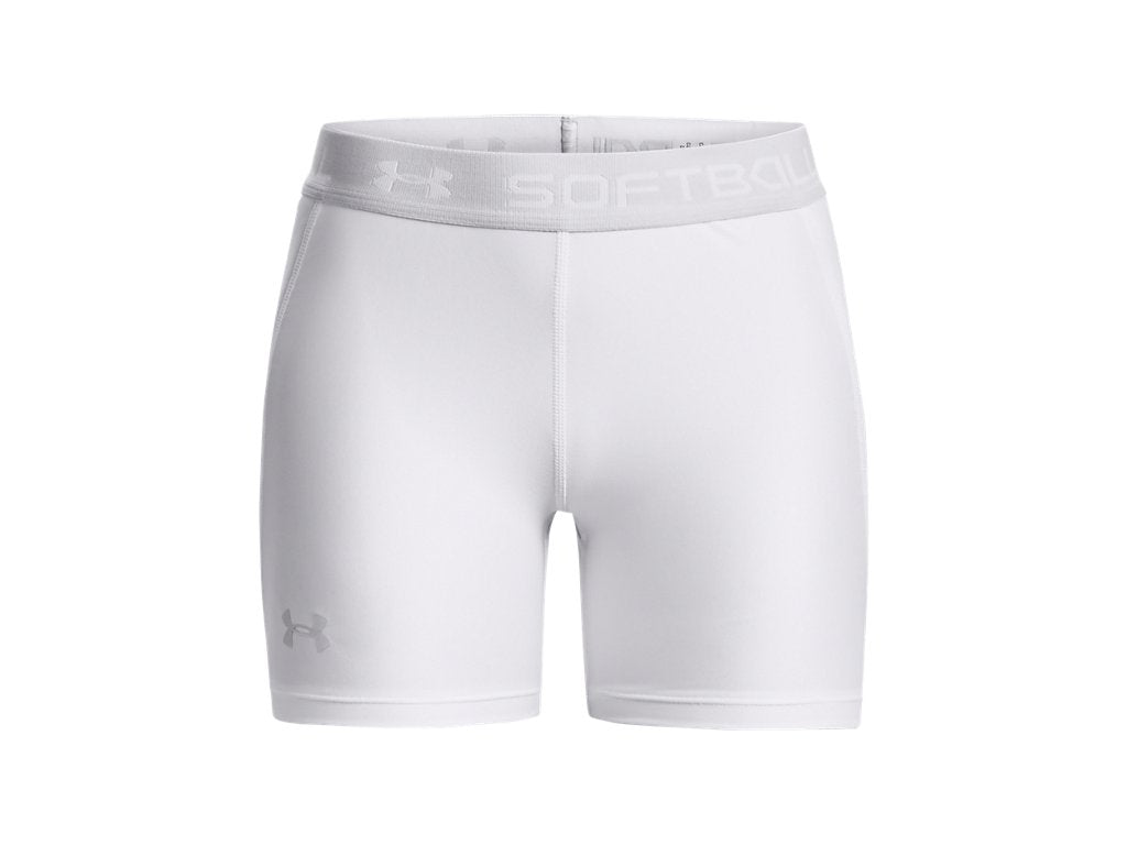 Under Armour Girls Utility Po Slider Shorts - Super-light HeatGear Fabric