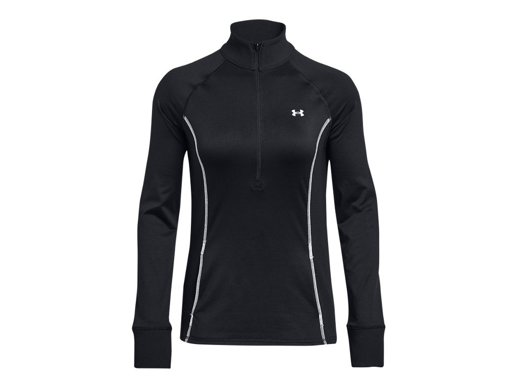 Under Armour Women Train Cold Weather Half Zip Apparel - Dual-Layer Fabric