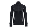 Under Armour Women Train Cold Weather Half Zip Apparel - Dual-Layer Fabric