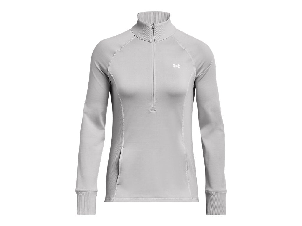 Under Armour Women Train Cold Weather Half Zip Apparel - Dual-Layer Fabric