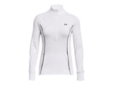 Under Armour Women Train Cold Weather Half Zip Apparel - Dual-Layer Fabric