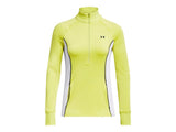 Under Armour Women Train Cold Weather Half Zip Apparel - Dual-Layer Fabric