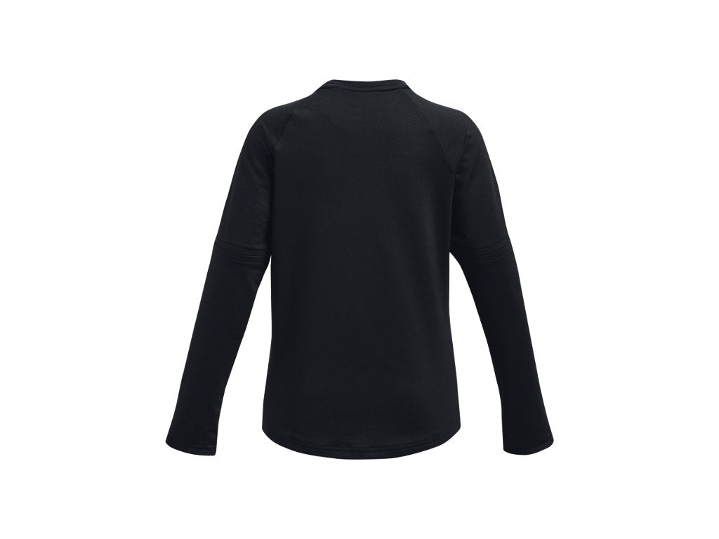 Under Armour Girls Utility Waffle Crew Pullover - Customizable Sleeves