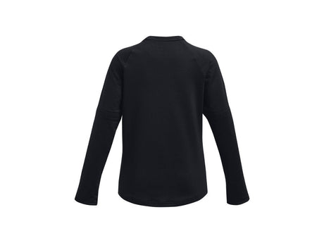 Under Armour Girls Utility Waffle Crew Pullover - Customizable Sleeves