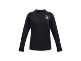 Under Armour Girls Utility Waffle Crew Pullover - Customizable Sleeves