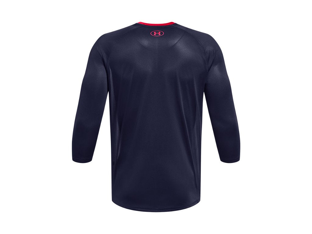 Under Armour Mens UA Utility Three Quarter Shirt - Sweat-Wicking