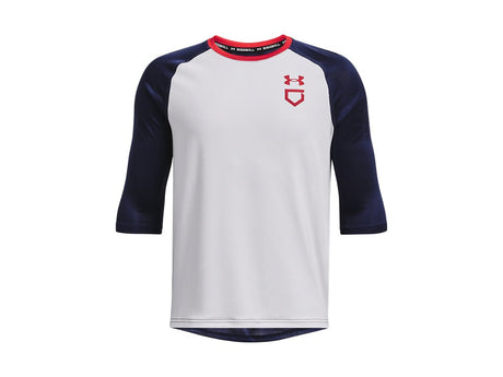 Under Armour Boys UA Utility 3/4 Shirt - Sweat Wicking