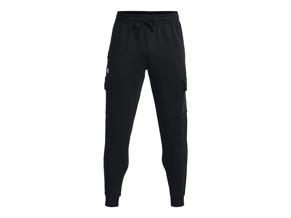 Under Armour Mens Rival Fleece Cargo Joggers - Ultra-Soft Cotton Blend