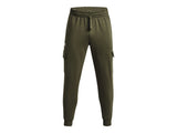 Under Armour Mens Rival Fleece Cargo Joggers - Ultra-Soft Cotton Blend
