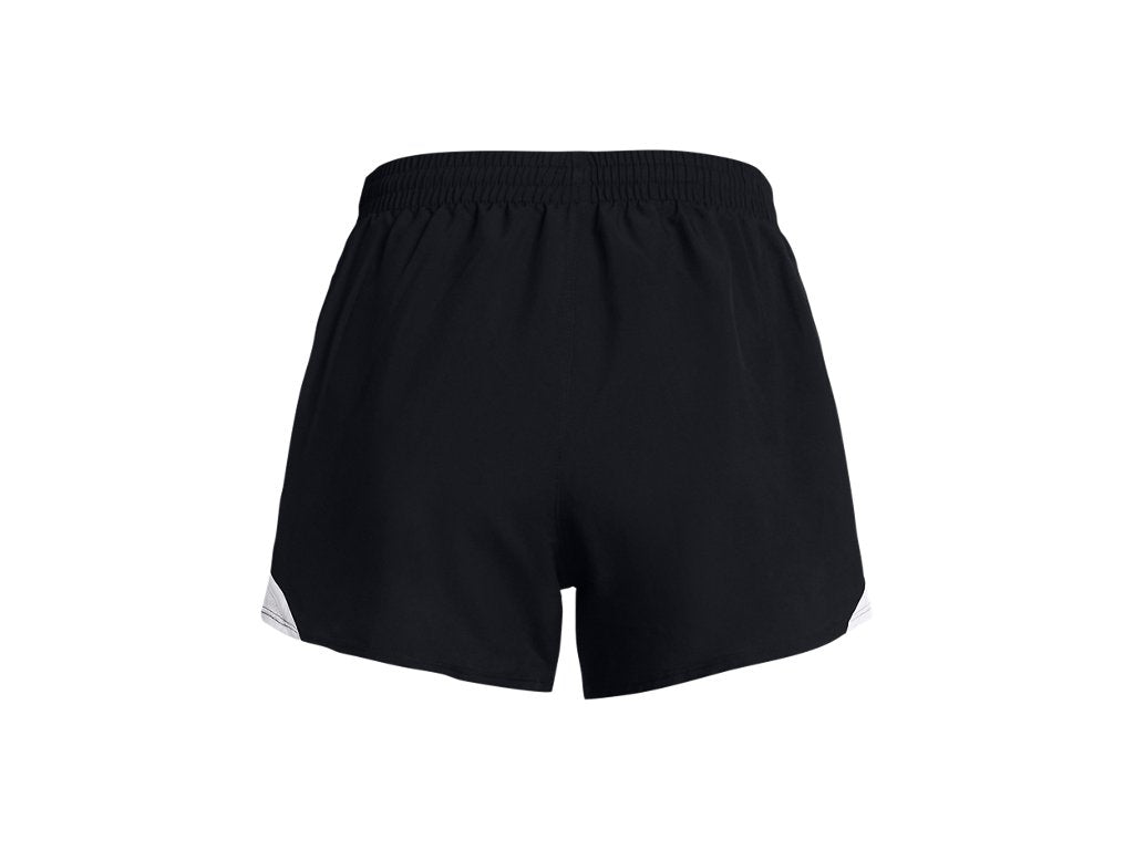 Under Armour Womens UA Fly-By 3in Shorts - Lightweight with Breathable Mesh Panels