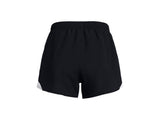 Under Armour Womens UA Fly-By 3in Shorts - Lightweight with Breathable Mesh Panels