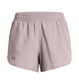 Under Armour Womens UA Fly-By 3in Shorts - Lightweight with Breathable Mesh Panels