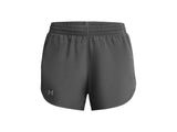 Under Armour Womens UA Fly-By 3in Shorts - Lightweight with Breathable Mesh Panels