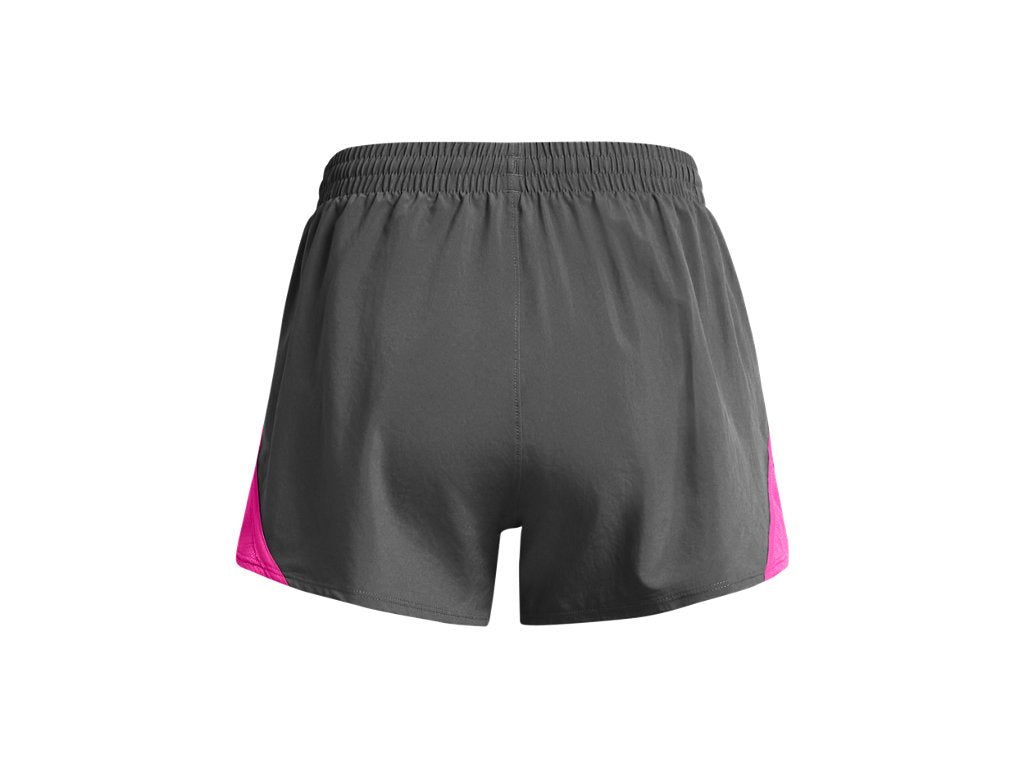 Under Armour Womens UA Fly-By 3in Shorts - Lightweight with Breathable Mesh Panels