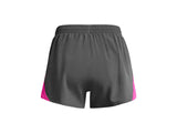 Under Armour Womens UA Fly-By 3in Shorts - Lightweight with Breathable Mesh Panels