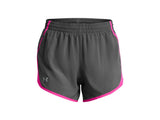 Under Armour Womens UA Fly-By 3in Shorts - Lightweight with Breathable Mesh Panels