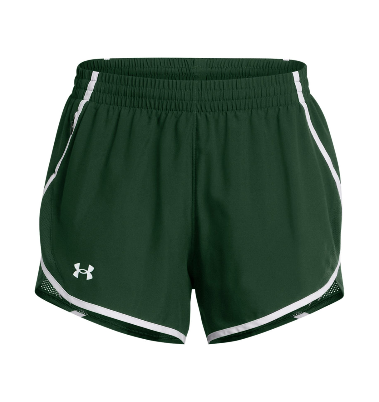 Under Armour Womens UA Fly-By 3in Shorts - Lightweight with Breathable Mesh Panels