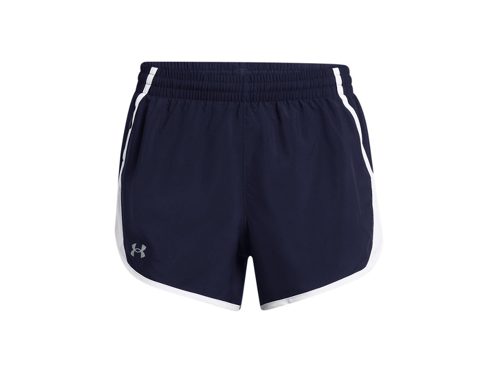Under Armour Womens UA Fly-By 3in Shorts - Lightweight with Breathable Mesh Panels
