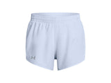 Under Armour Womens UA Fly-By 3in Shorts - Lightweight with Breathable Mesh Panels