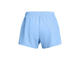 Under Armour Womens UA Fly-By 3in Shorts - Lightweight with Breathable Mesh Panels