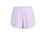 Under Armour Womens UA Fly-By 3in Shorts - Lightweight with Breathable Mesh Panels