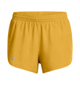 Under Armour Womens UA Fly-By 3in Shorts - Lightweight with Breathable Mesh Panels