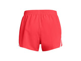 Under Armour Womens UA Fly-By 3in Shorts - Lightweight with Breathable Mesh Panels