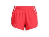 Under Armour Womens UA Fly-By 3in Shorts - Lightweight with Breathable Mesh Panels