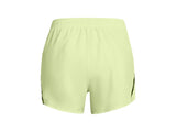 Under Armour Womens Fly-By Printed 3in Shorts - Updated Waistband and Side Zip Pocket