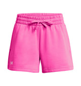 Under Armour Women Rival Fleece Shorts - Ultra-Soft with Extra Warmth