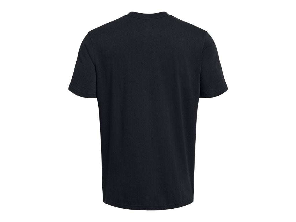Under Armour Men's Heavyweight Left Chest Patch Short Sleeve T-Shirt - Comfortable Cotton Blend